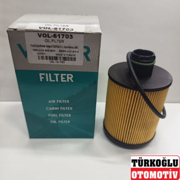 VOLLER VOL-61703 YAĞ FİLTRESİ