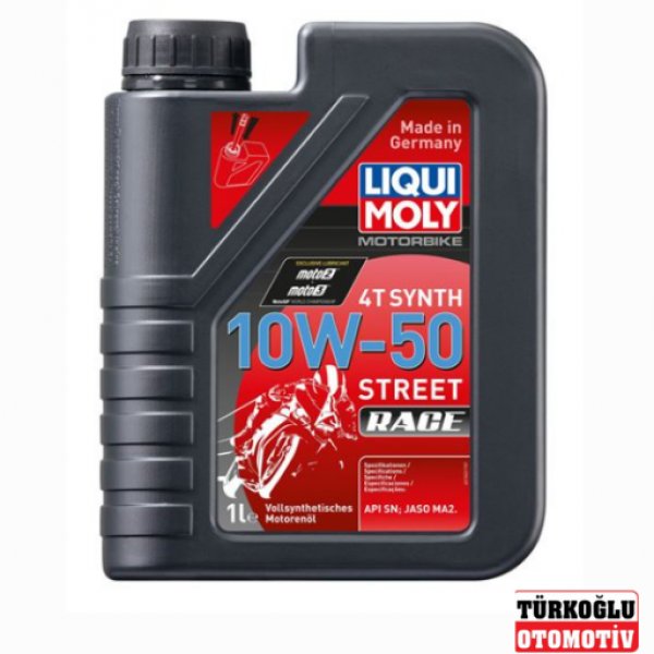LIQUI MOLY 4T SYNTH 10W50 1 LİTRE MOTOR YAĞI