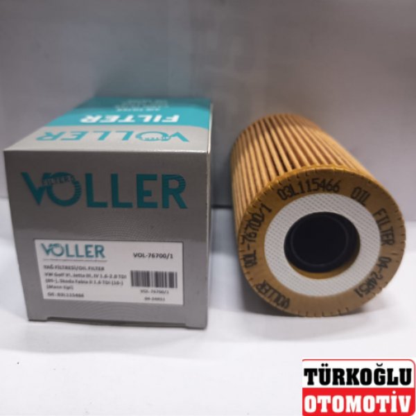 VOLLER VOL-76700/1 YAĞ FİLTRESİ